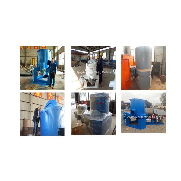 Customized Centrifugal Concentrator Recovery Rate 99% For Gold Separating