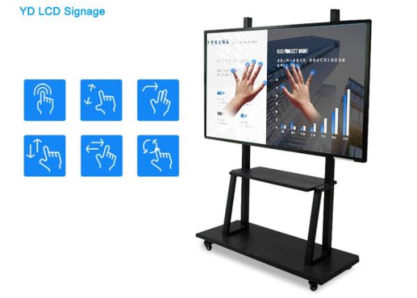 Ultra HD 4K LCD Digital interativa Whiteboard com o multi tela táctil do IR