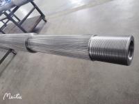 Componentes da máquina de extrusão de copersão Diâmetro 120 mm eixos de spline envolvidos