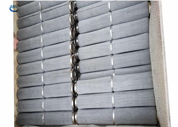 Air Filter Stainless Steel Non Woven 40 Micron Fabric Sintered Fiber Felt