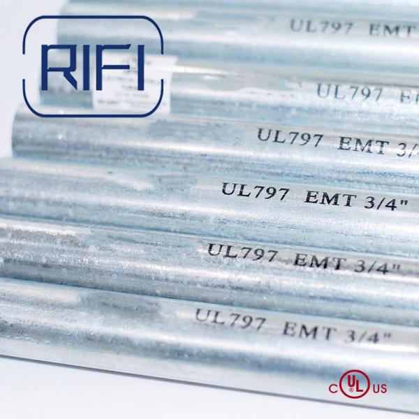 Electrical Conduit System EMT Conduit With Standard Or Thinner Thickness For Superior