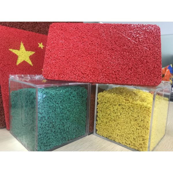 Breathable Anti Aging EPDM Rubber Crumb For Kindergarten Grounds
