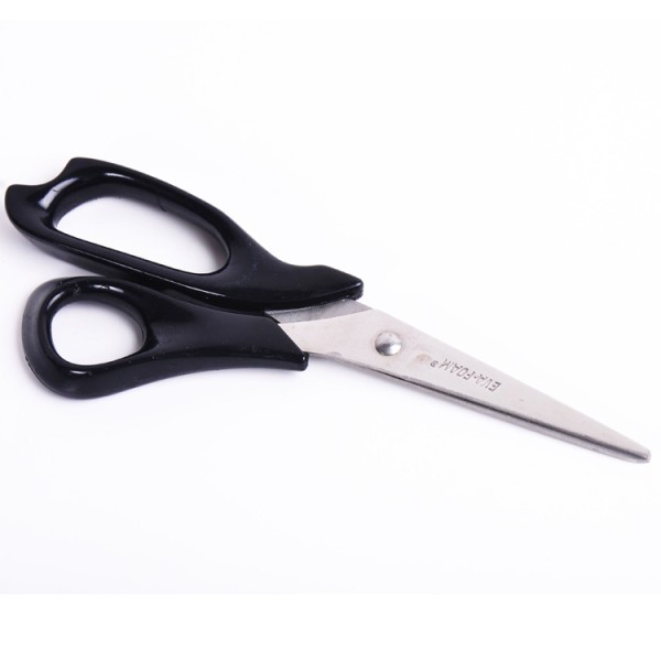 Reliable quality wholesale OEM office and school 7.5 inch carbon steel paper cutting scissor