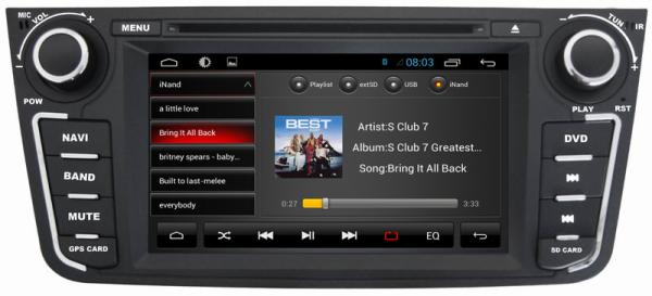Ouchuangbo car raadio dvd for Geely EX7 with 1080P HD video decode playing android 6.0