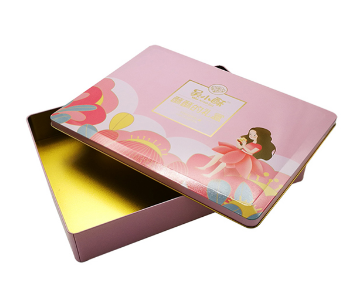 regalo de encargo Tin Packaging de la vela de la poder de la hojalata del grueso de 0.23m m