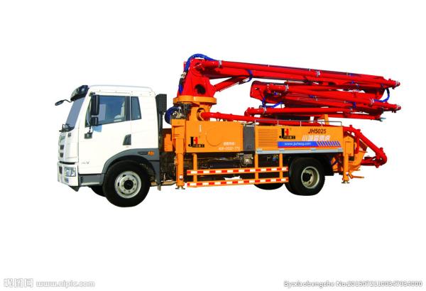 Flexible Easy Control Concrete Pump Truck 21m/25m/29m Fast Operation