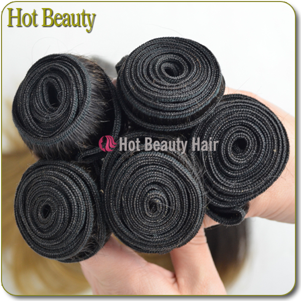 Peruvain Silk Straight Colored Human Hair Extensions No Shedding SGS BV