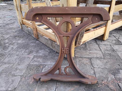 OEM Cast Iron Patio Park Bench Legs Outdoor Furniture For Street