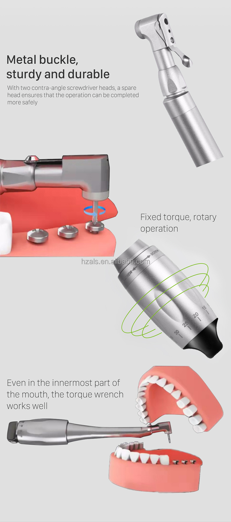 Universal Implant Endodontic Dental Handpiece For Enhanced Surgical ODM