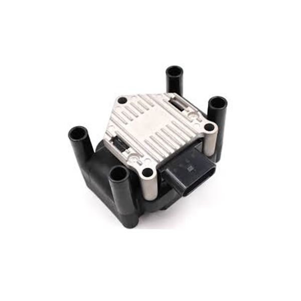 Black Volkswagen Ignition Coil 0221603009 High Performance Auto Spare Parts