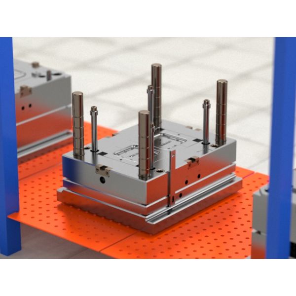 OEM / ODM: Однополая впрысканая форма и прозрачная верхняя крышка (1*2) No.23392