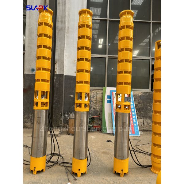 10m³/h-100m³/h QJ Deep Well Stainless Steel Submersible Pump 600v 660v