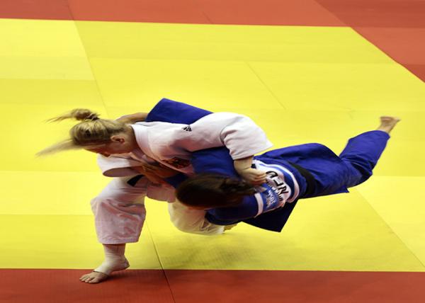 Esteiras coloridas high-density do judô da competição e do treinamento das artes marciais do jiu-jitsu de Bjj