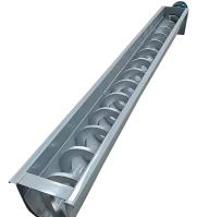 Carbon Steel Spiral Conveyor System For Ash Sludge Grain Shaftless Industrial Spiral Conveyor