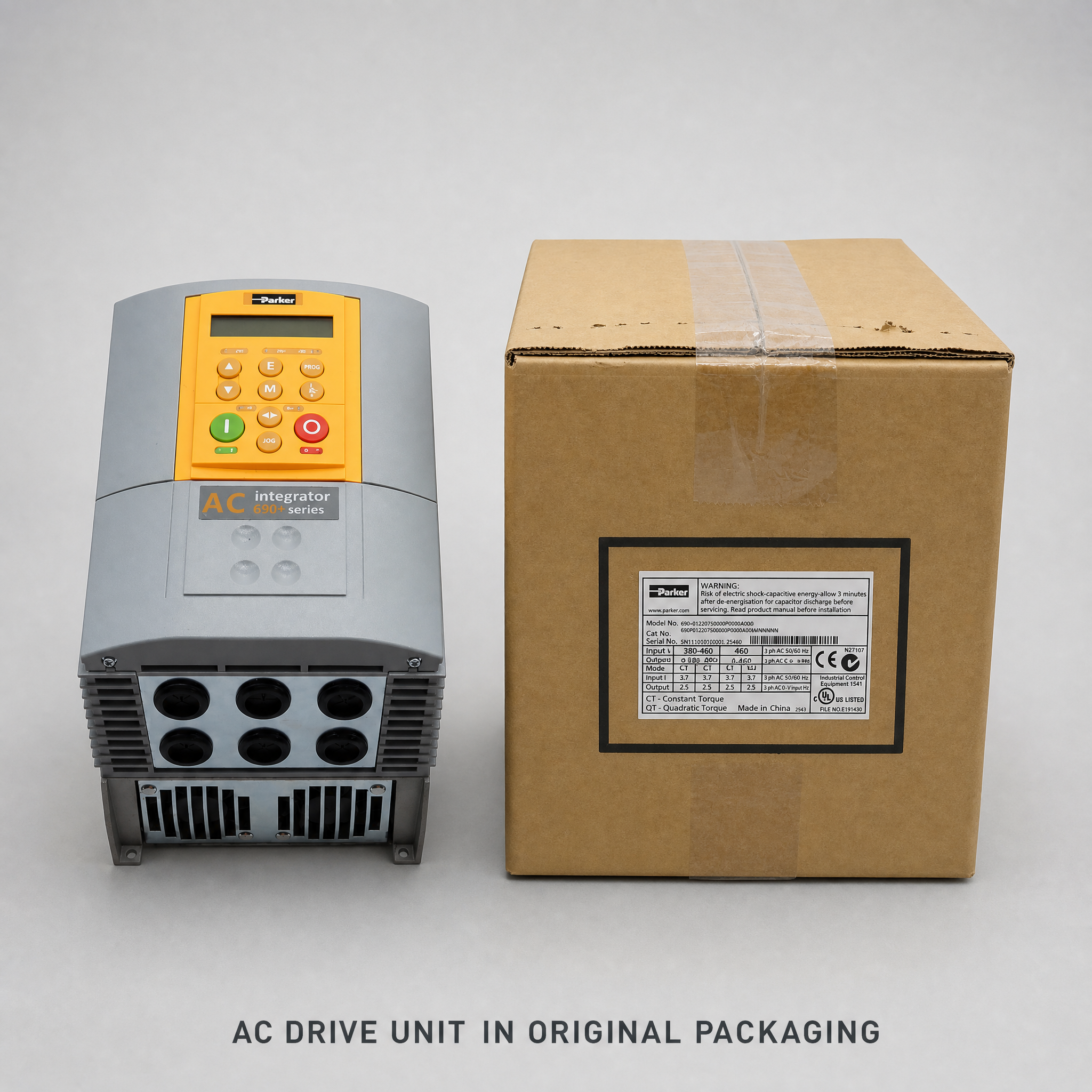 Three Phase AC Drive 0.75kW AC Integrator 690 Series 690-431250B0-B00P00-A400