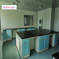 Mobiliário de laboratório premium Construção de aço inoxidável para durabilidade