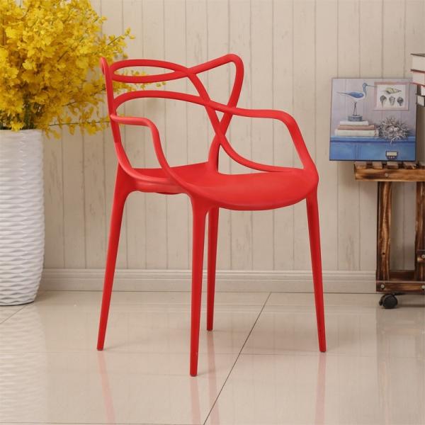 Unique Design 0.362CBM 54cm 83cm Modern Plastic Chairs