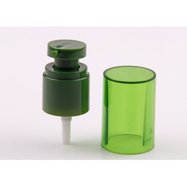 Surface douce transparente de distributeur de pompe de crème de visage de la pleine couverture PETG