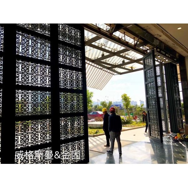 Simple Construction And Low Maintenance Wall Partition Panel Efficiency