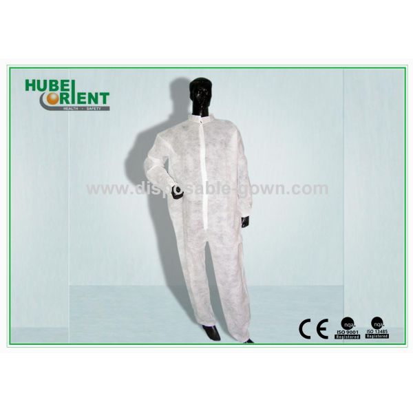 Длиннорукавные одноразовые комбинезоны для фабрики/ одноразовые PP/MP/SMS без капота и покрытия ног