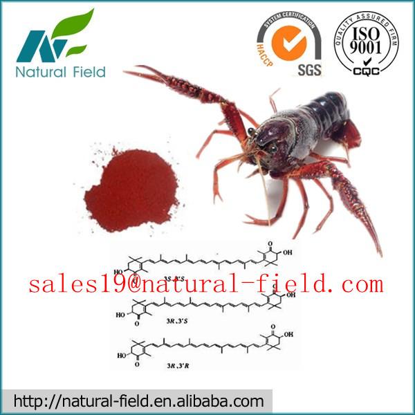 natural grade astaxanthin GMP manufacturer and competitive price CAS:472-61-7