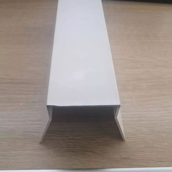 1.1mm Extruded Aluminum Edging Flashings For Ceiling Trims Ridge Capping Decoration