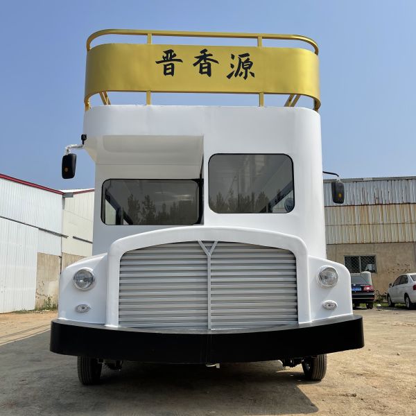 Outlet Outdoor Street Food Cart Fast Food Snack Beverage Drink Ice Cream Cake Catering