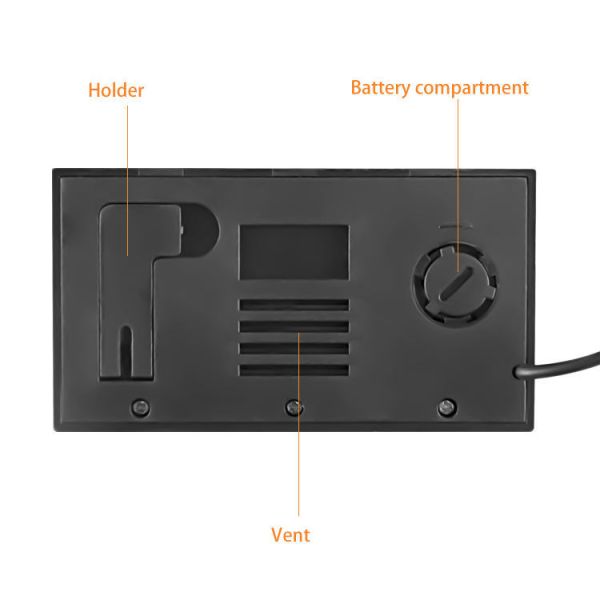 DTH-06 Digital Electronic Hygrometer Thermometer, Household Humidity Temperature Meter With Max Min Temperature Record Function