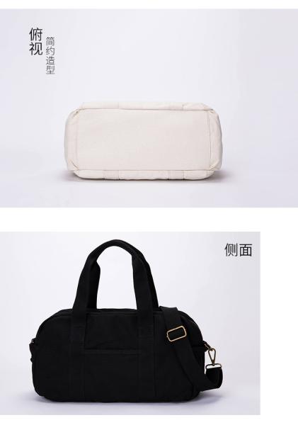 Pearl White Collapsible Duffel Bag , Packable Duffel Bag 48 * 30 * 20CM