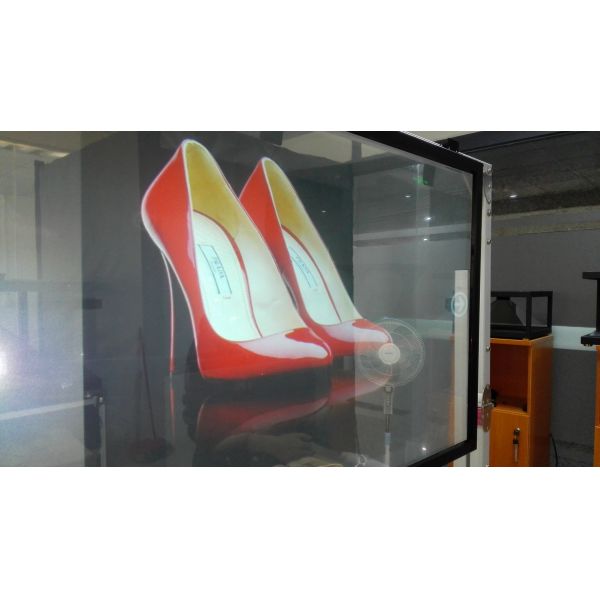 1.52*30m Clear Reflective Transparent Holographic Rear Projection Screen Film For Home Theater