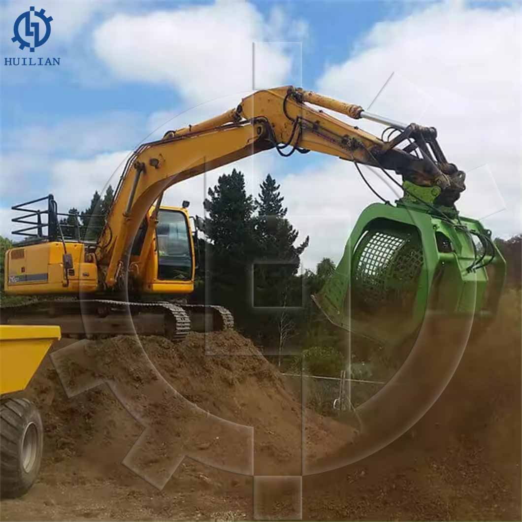 EX30 ZX30 PC30 SK05 Гидравлическая вращающаяся ведра для фильтрации Каменная ведра для фильтрации песка для 3-5 тонн