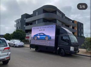 IP65 P5 36W/m2 Outdoor Truck led Billboard 40000pixels/m2