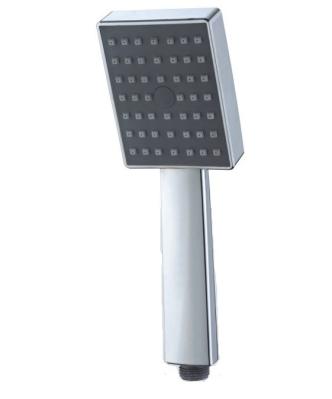 Square Shape Plastic Hand Shower , Water Efficient Shower Head  Handheld
