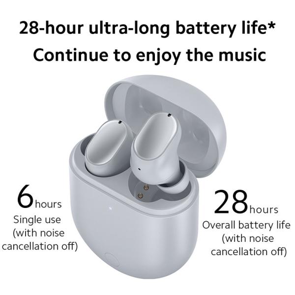 Global Version TWS Wireless Earphones Headphones 35dB ANC Dual-device Xiaomi Redmi Buds 3 Pro