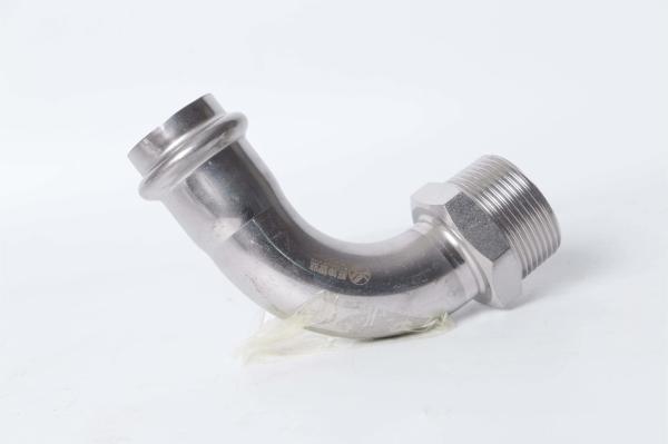SS304 90 Degree Elbow male Press Pipe Fitting