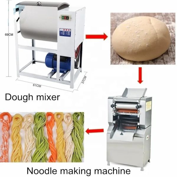Нержавеющая сталь Noodle Maker Машина резки регулируемая толщина тесто свежая макароны для кухонного инструмента