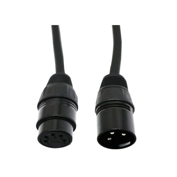 XLR 5 прикалывает кабель конвертера микрофона штырей 500mm XLR 3