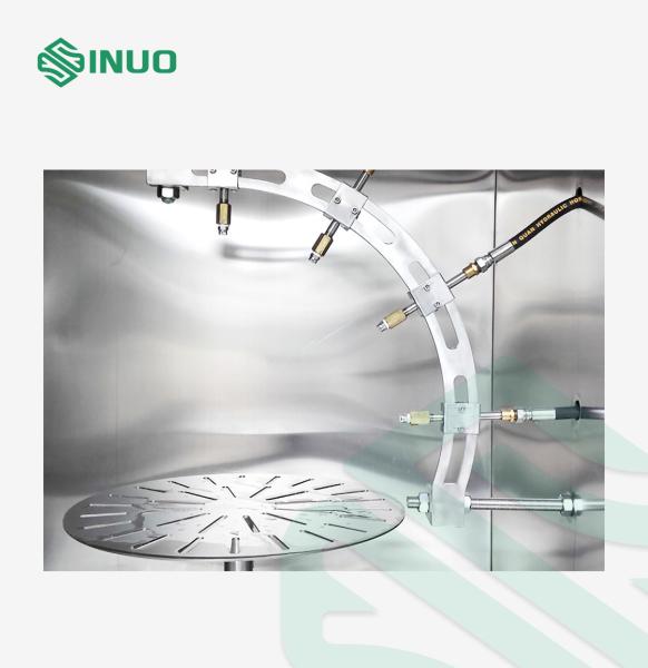 DIN 40050-9 High Pressure Water Ingress Testing Equipment IPX6K IPX9K Jet Nozzle