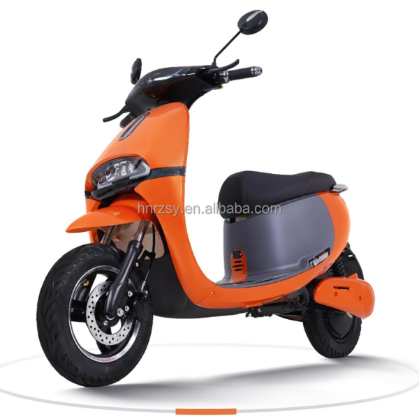 45km/hr Speed 2 Seats Electric Motorcycle Racing 10 Inch Wheel Hub Electric Scooter with Eec Coc Certificate