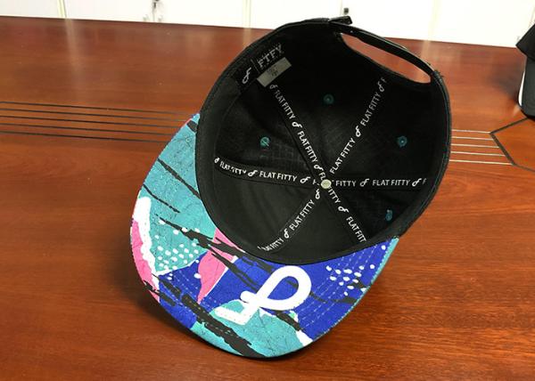 Personalize chapéus do Snapback de Debossed e tampe os homens 3D bordados com a corda