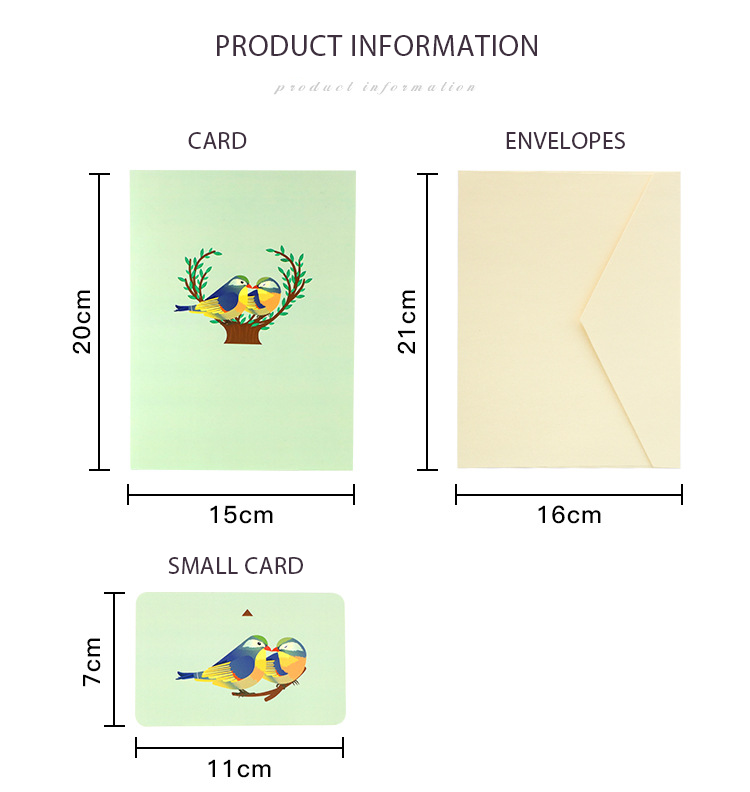 Поп подарка с днем рождений 3d вверх OEM поздравительной открытки/ODM