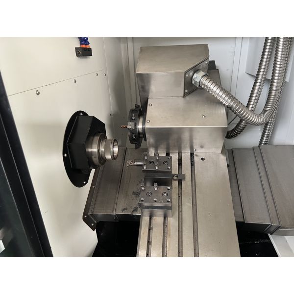 CNC Polygon Turning Machine With Fly-Cutter Live Tooling