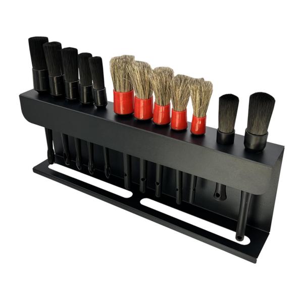 Altamente OEM ODM Spray Bottle Holder e Rack não dobrável para 10 escovas de detalhamento de carros