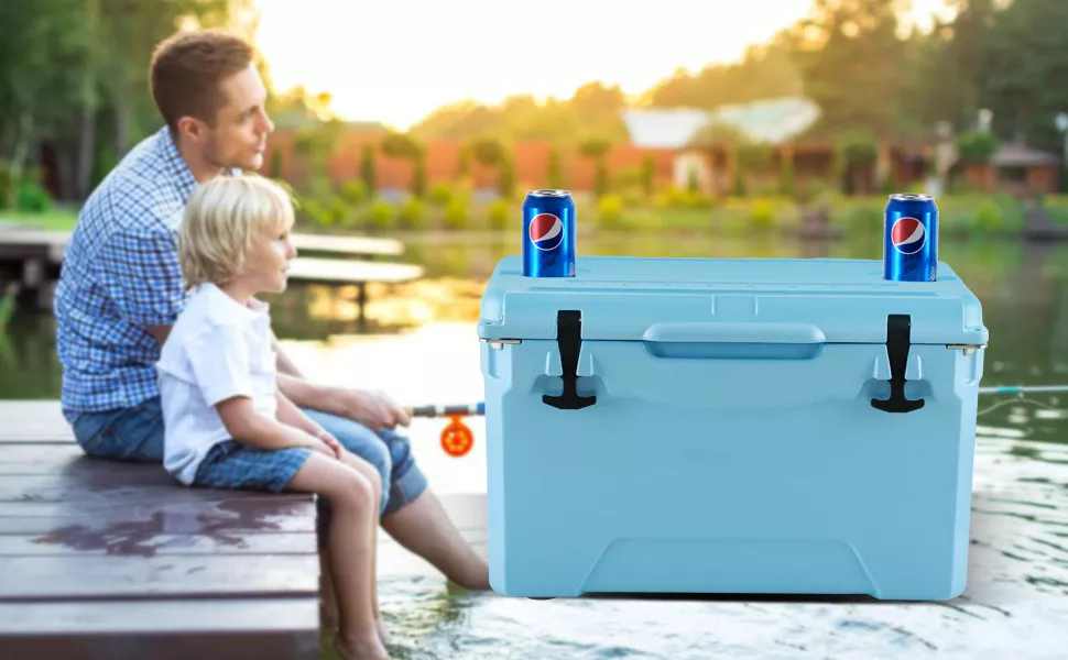 35L Roto отлило изолированную охладителем коробку в форму льда охлаждая для на открытом воздухе рыбной ловли