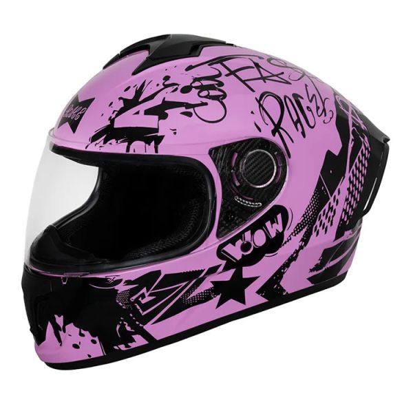 Customized Full Face Off Road Motorcycle Helmet with Dual PC Visor DOT Certified