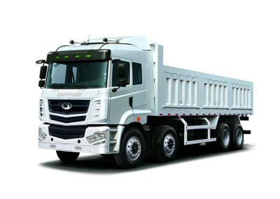 8x4 Construction Dump Truck Tipper 276KW / 375HP Power Left / Right Hand Drive