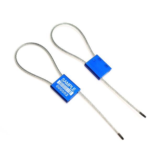 US-CC251 Aluminium Cable Security Seals Pull Tight Locking Mechanism For Containers