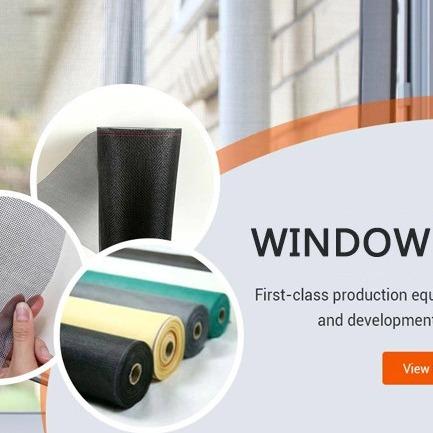 Wear Resisting Window Metal Mesh Fly Screen 30m/Roll Safety Fly Screen