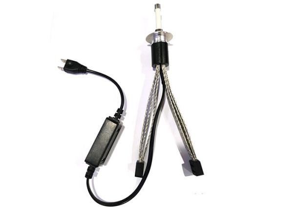 Fanless R4 Led Headlight H1 9007 ,  30W Led Headlights For Cars 12 Months Warranty