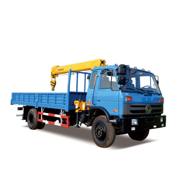 Truck Mounted Crane 6 Ton Capacity with Telescopic Boom and Mobile Hydraulic System